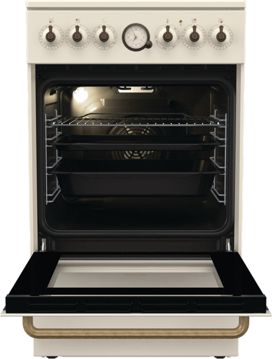 Gorenje GECS5B70CLI Самостоятелна готварска печка Електрическа Керамичен котлон Слонова кост