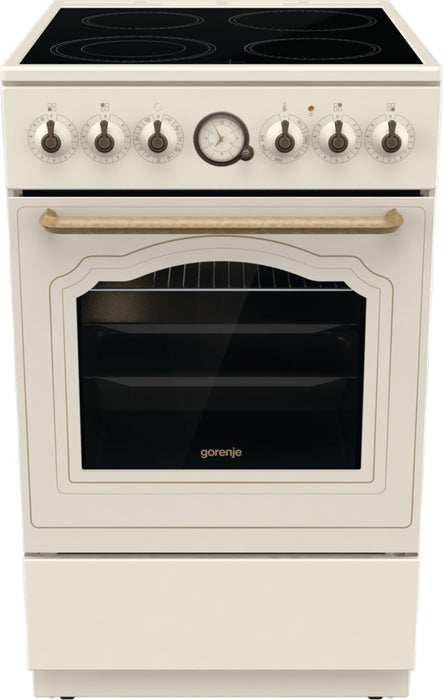 Gorenje GECS5B70CLI Самостоятелна готварска печка Електрическа Керамичен котлон Слонова кост