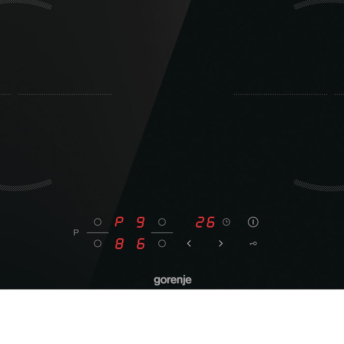 Gorenje GI6401BSCE Черен Вграден индукционен котлон 59 см Зона 4 зона(и)