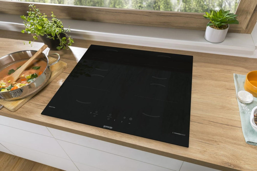 Gorenje GI6401BSCE Черен Вграден индукционен котлон 59 см Зона 4 зона(и)