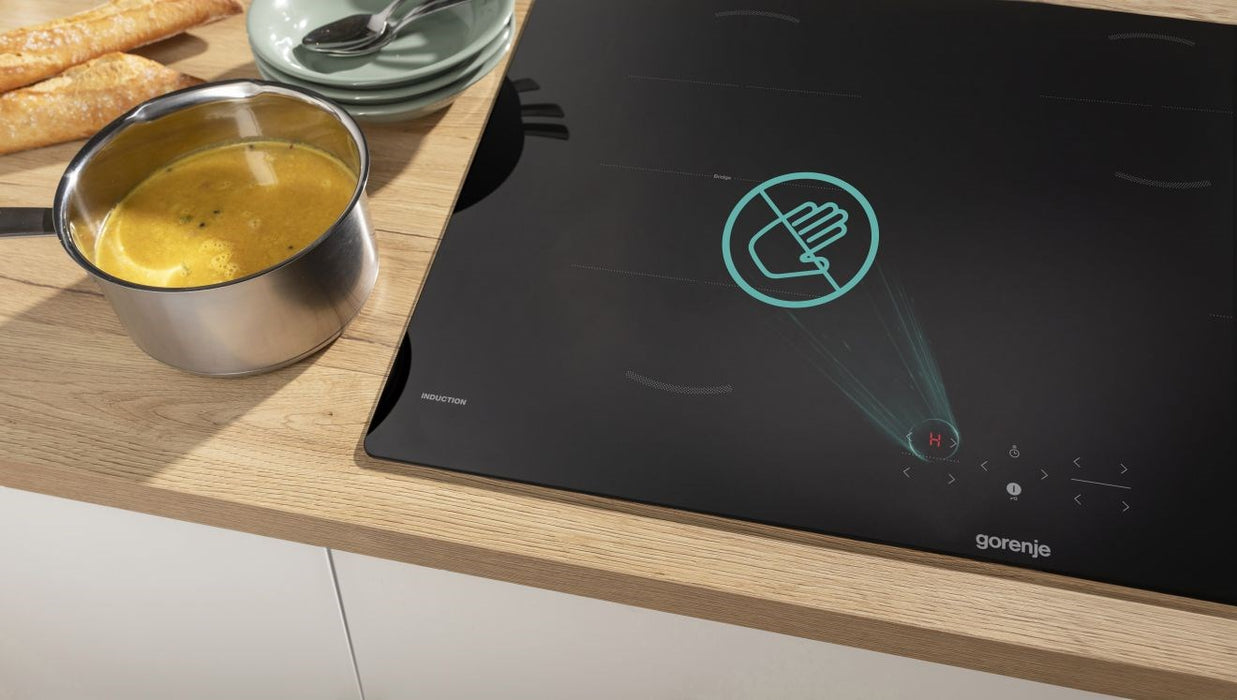 Gorenje GI8421BSC Вграден индукционен котлон 80 cm 4 зона(и) Черен