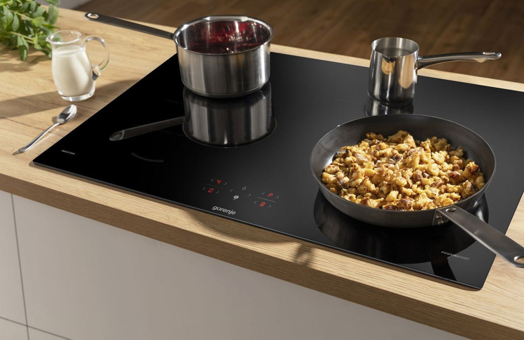 Gorenje GI8421BSC Вграден индукционен котлон 80 cm 4 зона(и) Черен