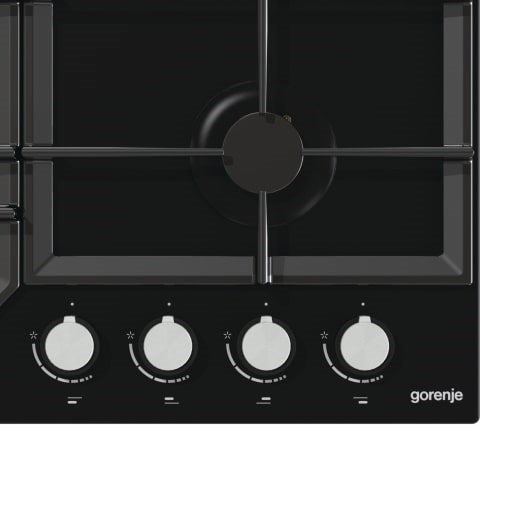 Gorenje GT641KB котлон Черен Вграден 60 см Газ 4 зона(и)