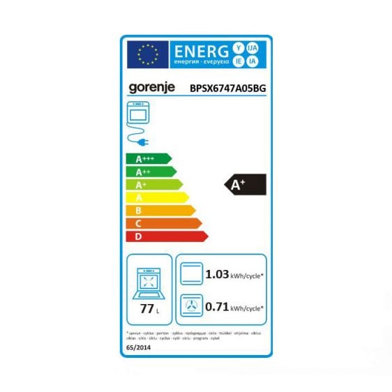 Фурна за вграждане GORENJE BPSX6747A05BG