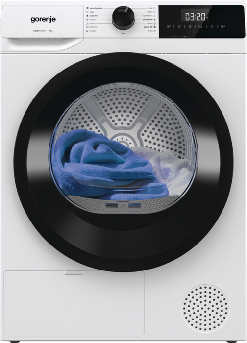 Сушилня GORENJE D2HNE7E, 7 кг, Термопомпа