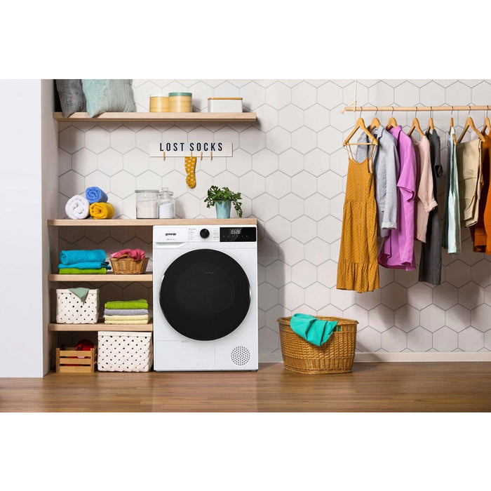 Сушилня GORENJE DHNA92, 9 кг, D, Термопомпа