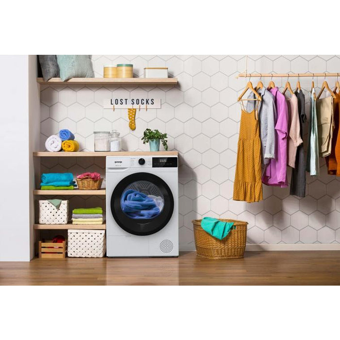 Сушилня GORENJE DHNE82, 8 кг, D, Термопомпа