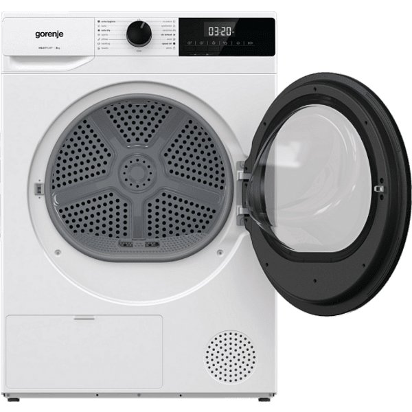 Сушилня GORENJE DHNE82, 8 кг, D, Термопомпа