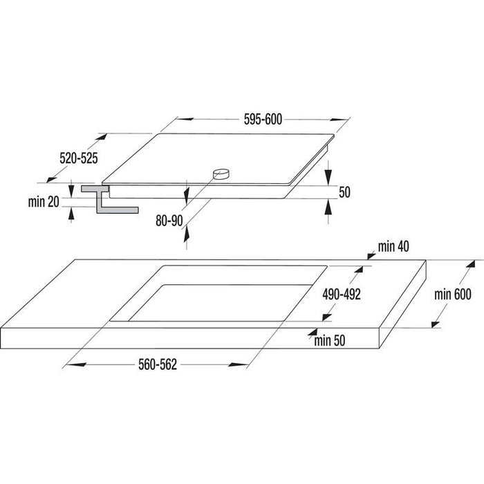 Плот за вграждане GORENJE EC642CLI