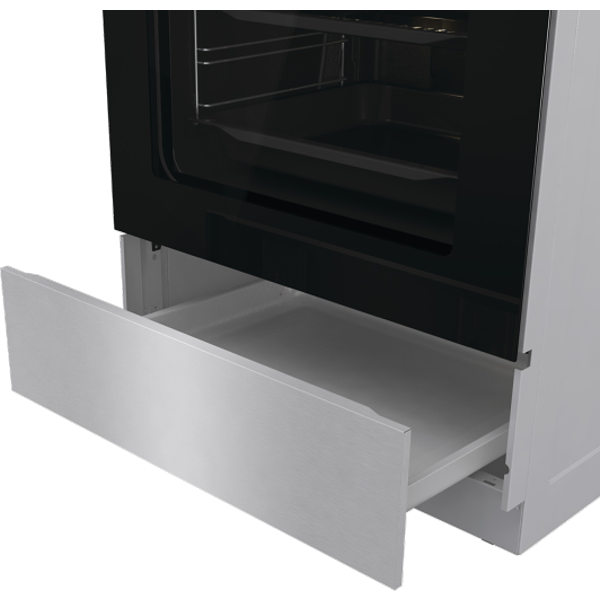 Готварска печка GORENJE GEIT6E63XPG, индукция, пиролиза