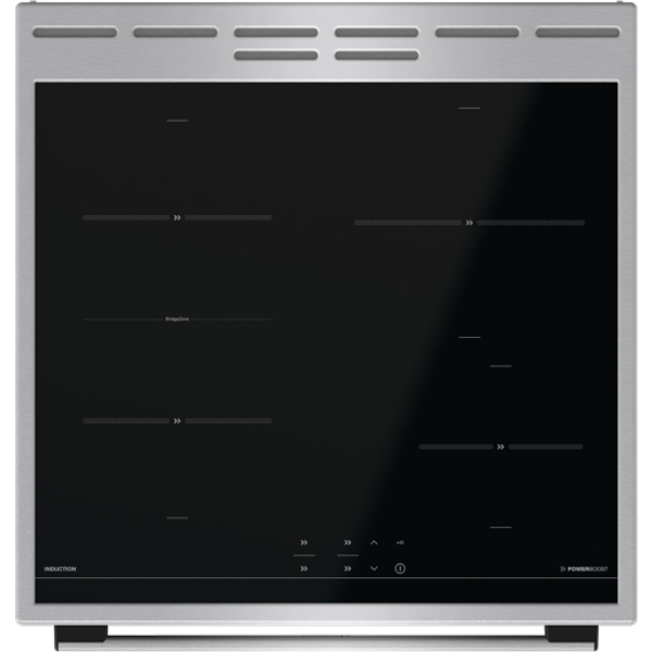 Готварска печка GORENJE GEIT6E63XPG, индукция, пиролиза