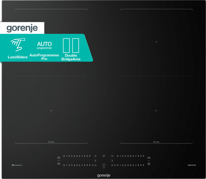Плот за вграждане GORENJE GI6442BSCWF, Индукция, 60 см