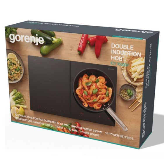 Индукционен плот GORENJE ICY3500DGP двоен