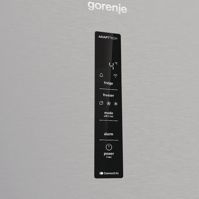 Хладилник с фризер GORENJE NRB620E61X4WFE, 413 л, Total NoFrost, 203 см