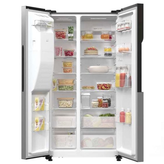 Хладилник с фризер GORENJE Side by Side NRR9185ESXL, 566 л, NoFrost Plus, 178.6 см