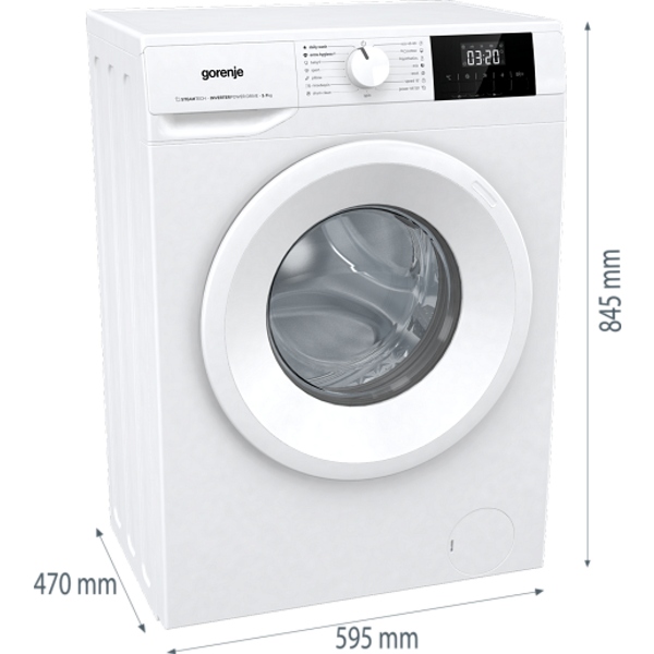 Пералня GORENJE WNGPI72SBS 7 кг, 1200 об/мин, 47 см