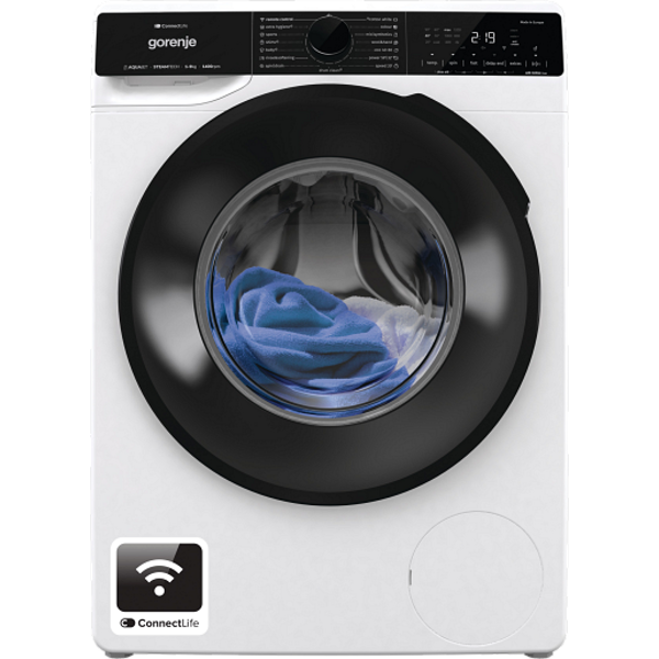 Пералня GORENJE WPNA94A1PWIFI, 9 кг, ConnectLife, 1400 об/мин.