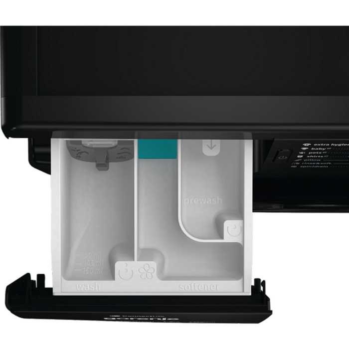 Пералня GORENJE WPNEI84A1SW/B, 8 кг, ConnectLife, 1400 об/мин. Черна