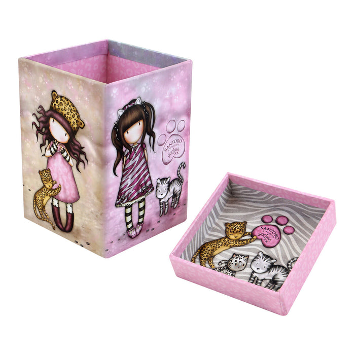 Моливник Gorjuss Ruby wild Многоцветен Картон (8,2 x 11,2 x 8,2 cm)