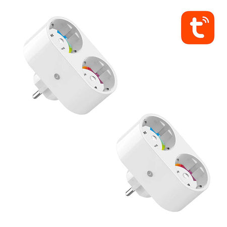 Двоен смарт щепсел WiFi Gosund SP211 (2 броя) 3500W Tuya