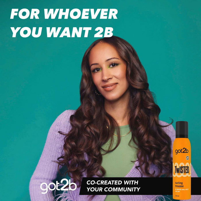 Пяна за коса curlz, 250 ml