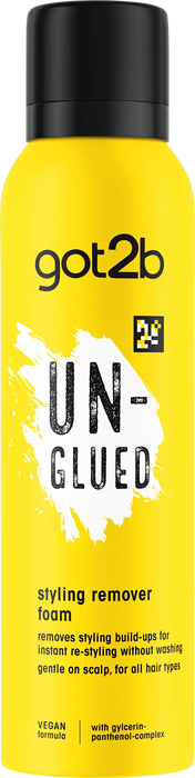 Пяна за остраняване на стилизиращи продукти Un-glued, 150 ml