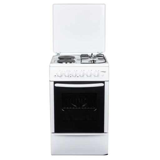 Готварска печка (ток/газ) Crown CR 5050V 2 газ 2ток Бял