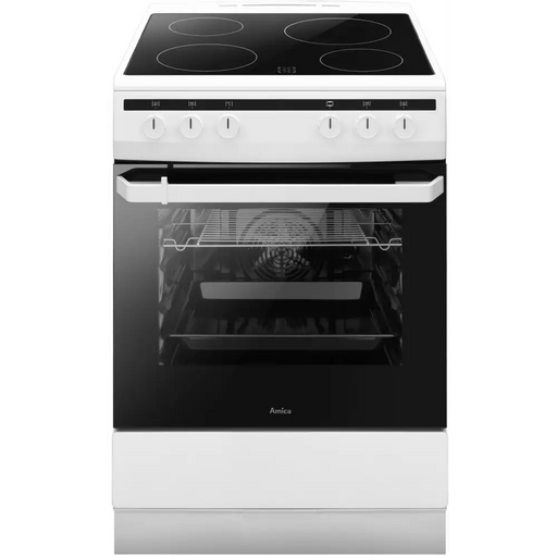 Готварска печка с керамичен плот AMICA 618CE2.30(W) 55355