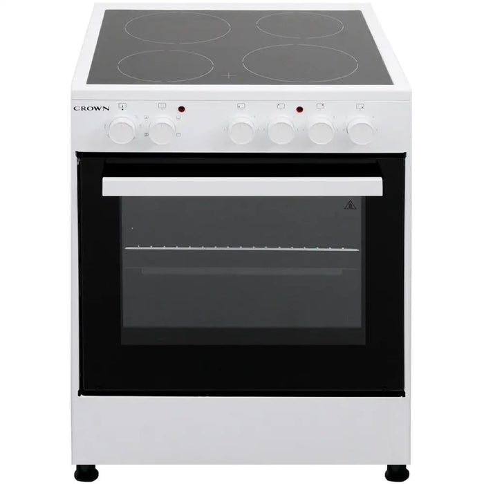 Готварска печка (ток) Crown CEC 6060V W Бял Керамични