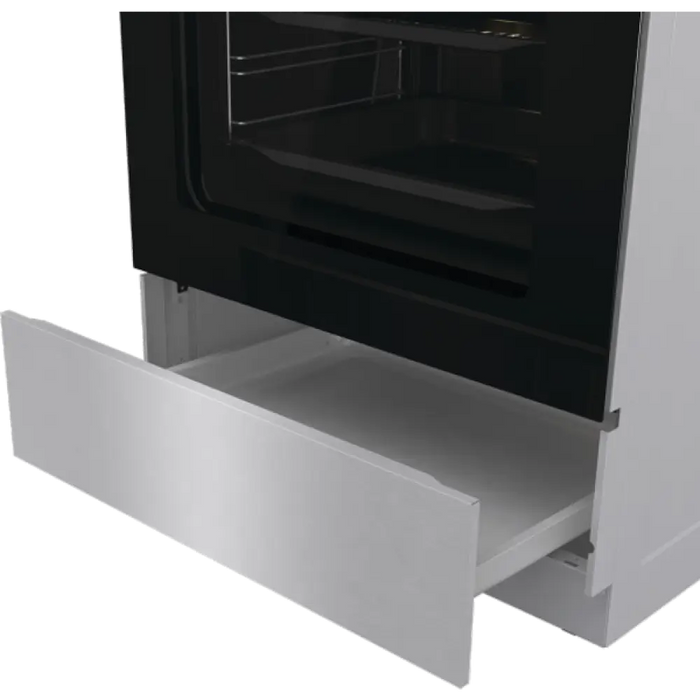 Готварска печка GORENJE GEIT6E63XPG индукция пиролиза