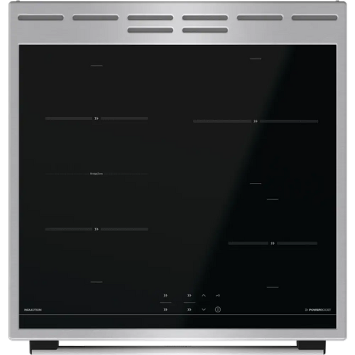 Готварска печка GORENJE GEIT6E63XPG индукция пиролиза