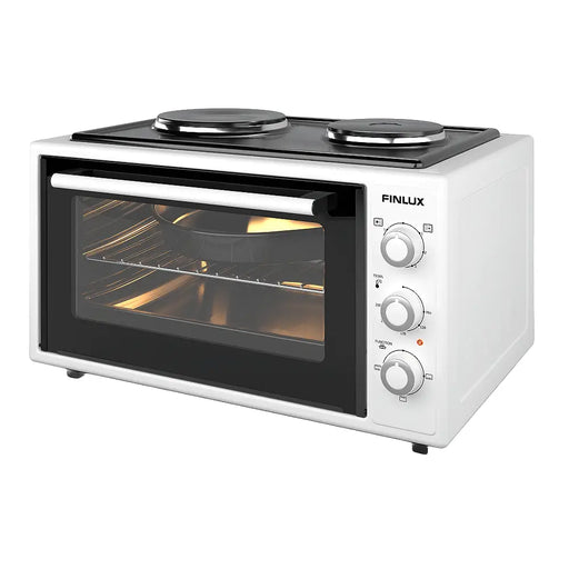 Готварска печка (мини) Finlux FMC 4524WF 2 ток Бял