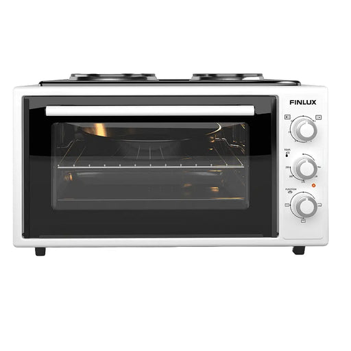 Готварска печка (мини) Finlux FMC 4524WF 2 ток Бял