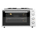 Готварска печка (мини) Finlux FMC 4524WF 2 ток Бял