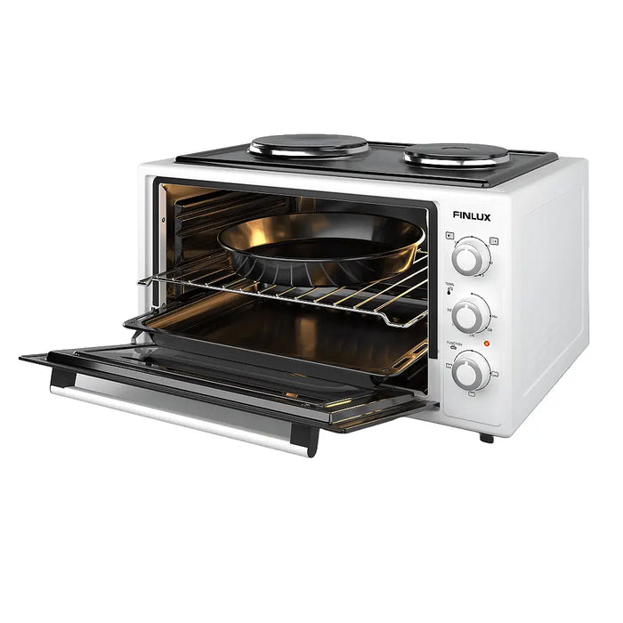 Готварска печка (мини) Finlux FMC 4524WF 2 ток Бял
