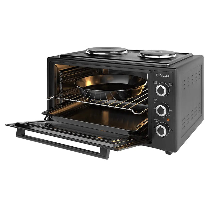 Готварска печка (мини) Finlux FMC 4535BF 2 ток Черен