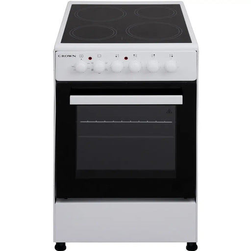 Готварска печка (ток) Crown CEC 5060V W Бял Керамични