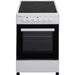 Готварска печка (ток) Crown CEC 5060V W Бял Керамични