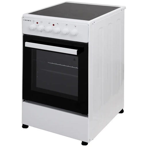 Готварска печка (ток) Crown CEC 5060V W Бял Керамични