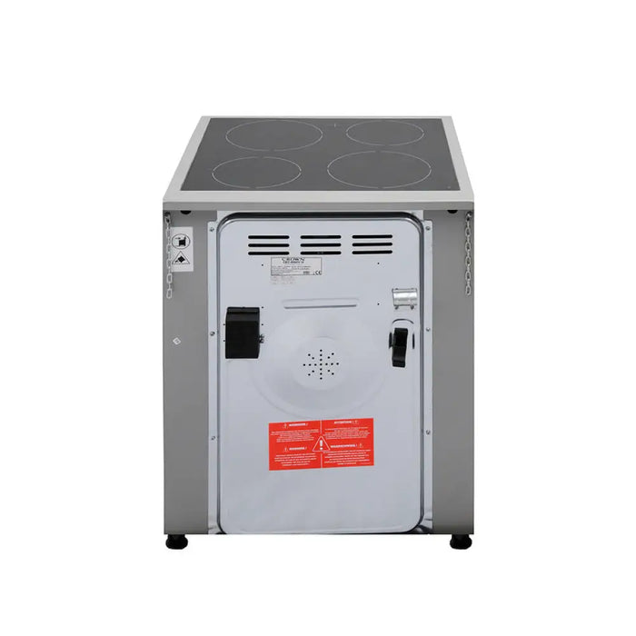 Готварска печка (ток) Crown CEC 6060V IX INOX Керамични