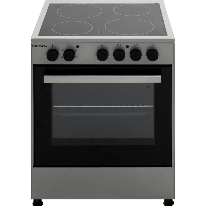 Готварска печка (ток) Crown CEC 6060V IX INOX Керамични