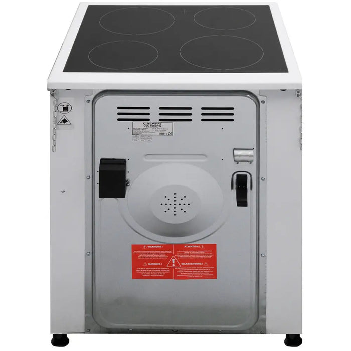 Готварска печка (ток) Crown CEC 6060V W Бял Керамични