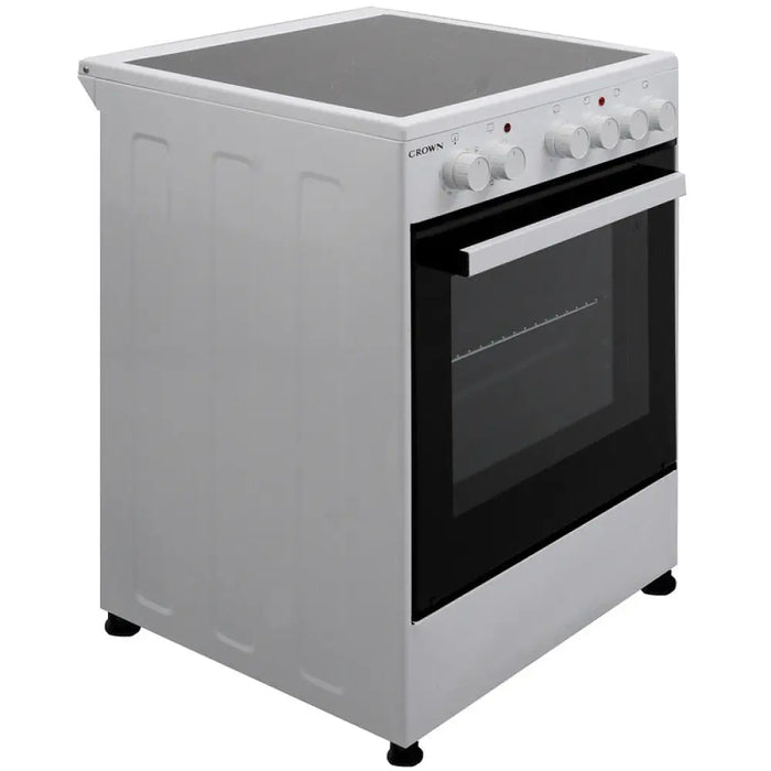 Готварска печка (ток) Crown CEC 6060V W Бял Керамични