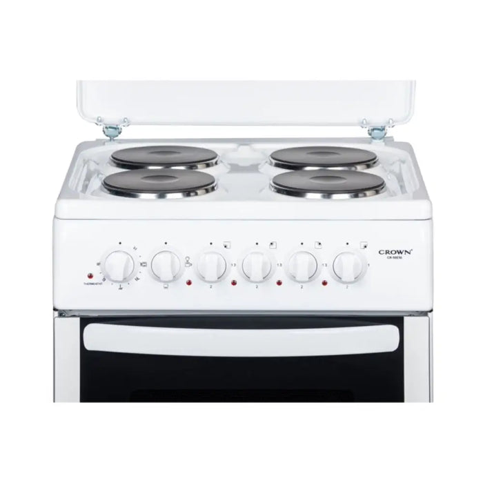 Готварска печка (ток) Crown CR 50E50 4 ток Бял