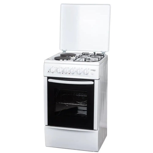 Готварска печка (ток/газ) Crown CR 5050V 2 газ 2ток Бял