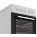 Готварска печка (ток) Indesit I5V8PMW Бял Керамични