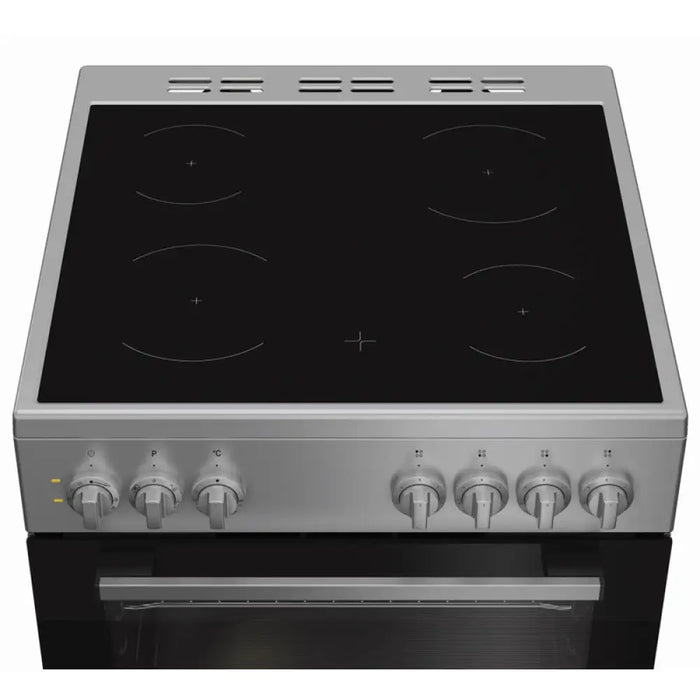 Готварска печка (ток) Indesit I6V5PMS INOX Керамични