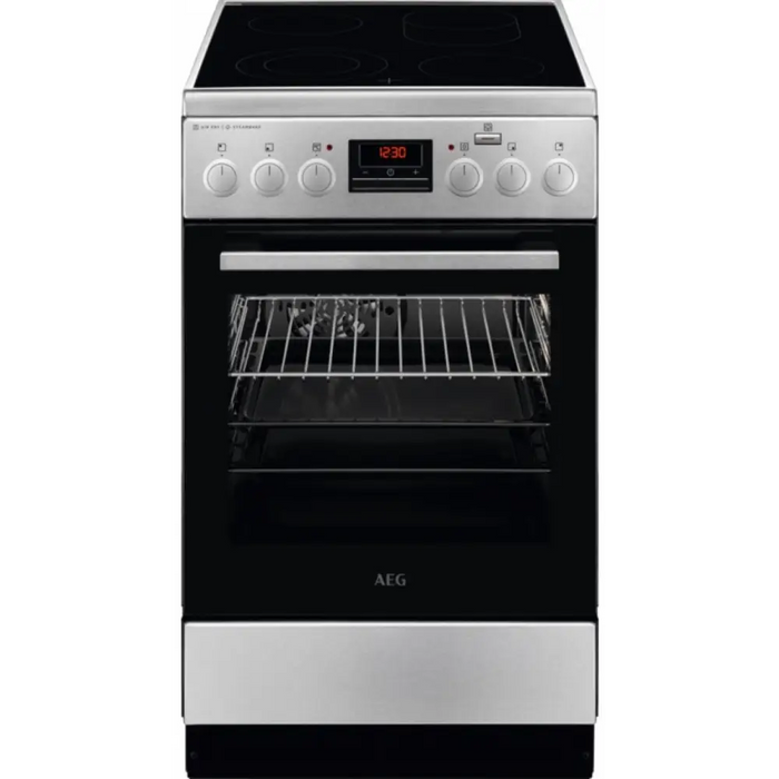 Готварска печка с керамичен плот AEG CCB56481BM