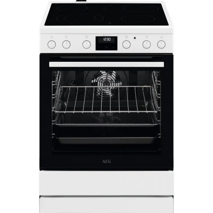 Готварска печка с керамичен плот AEG CCB6440ABW