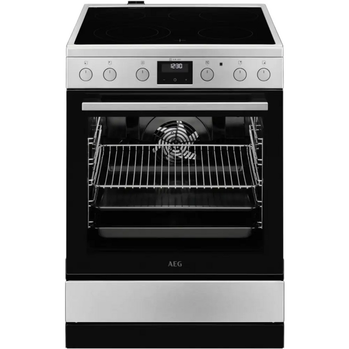 Готварска печка с керамичен плот AEG CCB6446ABM